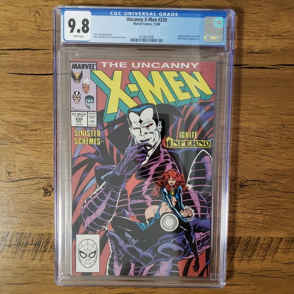 Uncanny X-Men #239 - CGC 9.8 Comic Book