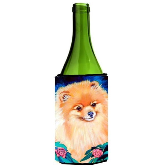 Pomeranian Wine bottle sleeve Hugger - 24 oz.