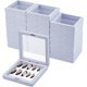 thumbnail image 1 of 24 cajas de embalaje flotantes 3D para uñas postizas, expositor cuadrado de plástico para uñas postizas, organizador de joyas., 1 of 7