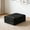 Black, variant on Modular Sectional Sofa, Boneless Couches for Living Room, L-Shape Sofa Couches,Cloud Couch Sectional, Comfy Corduroy Sofa, with Deep Seat, No Assembly Required (Beige, 1 Ottoman)