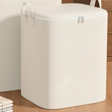 Summer Savings Clearance Wzzjkit Storage Bins with Lids Portable Large Capacity Thick Storage Bag for Comforters, Pillows, Blankets, Quilt, Blanket, Duvet Storage Bags on Clearance