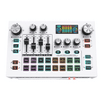 thumbnail image 4 of X7 Live Streaming Sound Card Voice Changer DJ Mixer Effects for PC Smartphone Computer Audio Interface Console Card,1 x Live Streaming Sound Card,White, 4 of 8