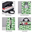 thumbnail image 3 of Disketp Green Leaves Mochila Ligera e Impermeable, Mochila de Día Resistente para Viajes, Senderismo y Uso Diario para Hombre y Mujer, 3 of 7