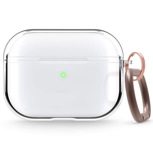 Funda Elago compatible con AirPods Pro Clear TPU Transparente