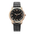 thumbnail image 1 of Reloj de cuarzo para mujer, relojes para mujer, reloj de cuarzo con esfera bicolor, reloj con correa para mujer., 1 of 2