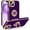 Dark Purple, variant on Compatible with iPhone 15 Case, Phone Case iPhone 15, Slim Fit Ring Holder Shockproof Kickstand Magnetic Car Mount Supported Non-Slip Protective Women Girls Men Boys Cover, White