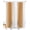 White burnt orange, variant on Split Shower Curtain for Transfer Bench, Pink White Ombre Fabric Shower Curtains for Bathroom, Modern Abstract Art Farmhouse Gradient Tub Sliding Transfer Bench Waterproof Bath Curtains 72"x72"