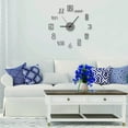 thumbnail image 1 of Xihbxyly Reloj de Pared Grande con Diseño Abstracto de Espejo Acrílico, Juego de Pegatinas para Decorar El Hogar y La Oficina, Fácil de Instalar, Juego de Varias Piezas, 40 Cm de Diámetro, Incluye Ac, 1 of 3