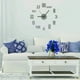 thumbnail image 1 of Kit de pegatinas para reloj de pared grande | Espejo acrílico de 40 cm y piezas de repuesto de metal | Diseño abstracto para decoración de salón, oficina y tienda | Juego de varias piezas, 1 of 3