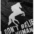 thumbnail image 4 of I Dont Believe in Humans Unicorn Youth T Shirt Tee Girls Infant Toddler Brisco Brands 12M, 4 of 5