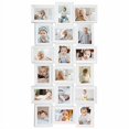 thumbnail image 2 of Hello Laura - Collage Picture Frames For Wall - 18 Photo Frame In 4X6 Inch Elegant Family Picture Frames Collage Wall Decor Display Multiple Photos For Home - Vintage White, 2 of 4