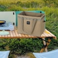 thumbnail image 1 of Bolsa de almacenamiento de herramientas para acampar, contenedor plegable, bolsa de Picnic, bolso de mano para cocinar en casa al aire libre , Caqui Baoblaze Bolso de picnic, 1 of 8