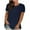 A-Navy, variant on ZQUUVOU Women'S Plus-Size T Shirt Solid Loose Short Sleeve T-Shirt Pullover B-Black