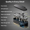 thumbnail image 2 of 12 Pods Hydroponics Growing System, Indoor Herb Garden with LEDs Full-Spectrum Plant Grow Light, Water Shortage Alarm, Automatic Timer, Height Adjustable, Ideal Gardening Gifts for Women,  Black Wood, 2 of 7