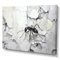 thumbnail image 2 of Designart "Beige Collage Of Minimalist Ant III" Animals Ant Canvas Art Print, 2 of 7