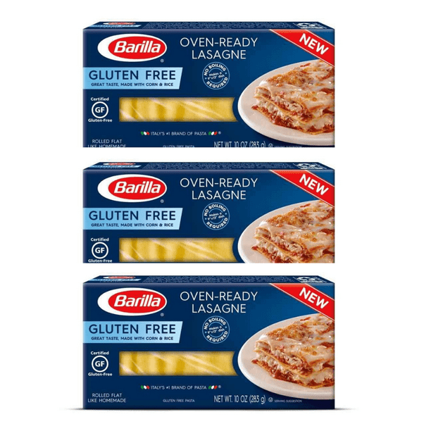 Barilla Gluten Free Lasagna Noodles 3 Pack