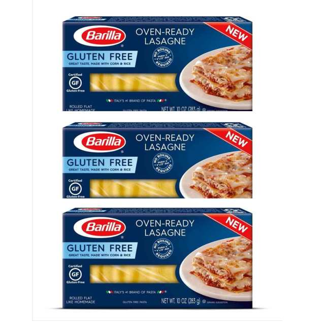 Barilla Gluten Free Lasagna Noodles 3 Pack