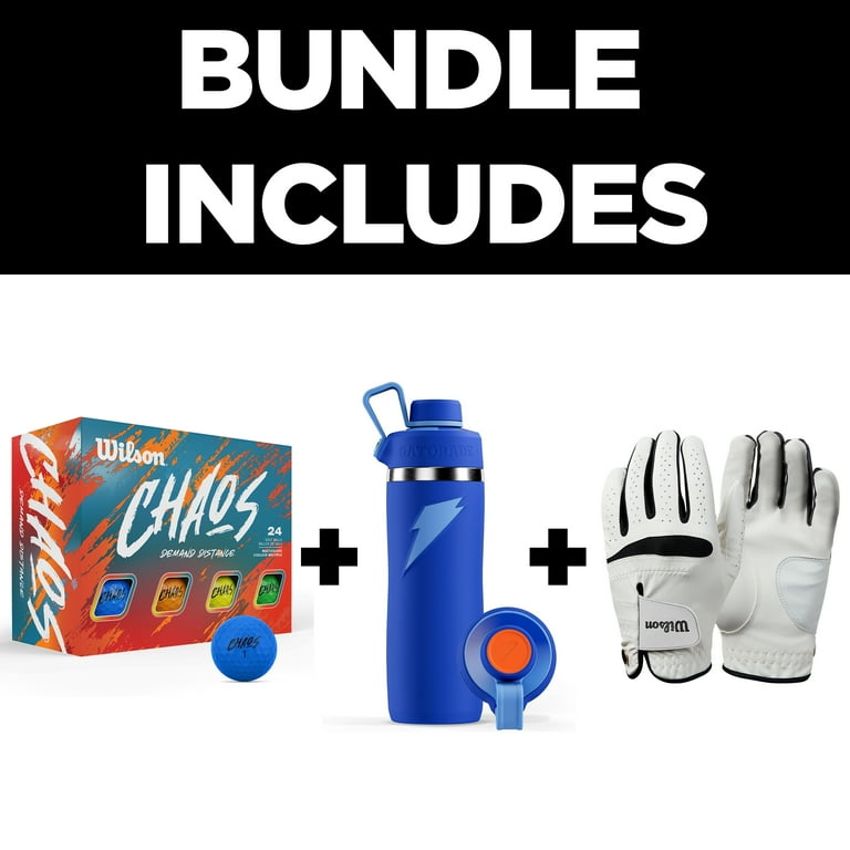 GADDROグッズセット Wilson x Gatorade Golf Performance Bundle - Includes Wilson Chaos