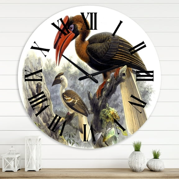 Designart 1 in Quartz Traditional Wall Clock