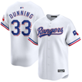 thumbnail image 1 of Camiseta clásica de béisbol blanca de local de Danny Dunning de los Texas Rangers, con número de estrella bordado.-L, 1 of 2