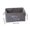Gray, variant on Large Foldable Storage Basket with Handles, Fabric Cloth Bin Organizer for Home, Foldable Laundry Hamper for Clothing Toys Blankets, Gray and Pink Collapsible Storage Box for Closet Shelves