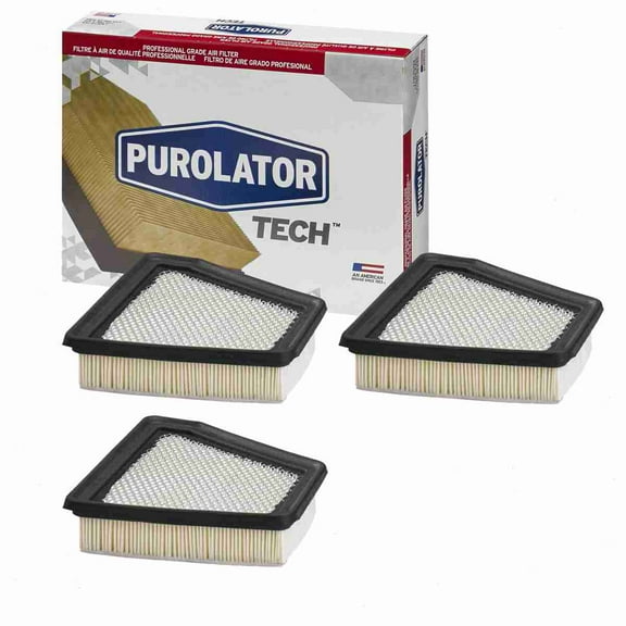3 pc Purolator TECH TA36131 Air Filters for 23335811 25899727 29727 33-2439 49727 9727 A3138 A3138C A6131 AF1430 AF3138 AF6131 ALA-8866 CA10465 CAP10465 LX 3022 MA3138 MA6131 MGA49727 P9727 PA4431