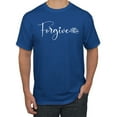 thumbnail image 1 of Inspiring Christian Quote Forgive Inspirational/Christian Men's Graphic T-Shirt, Royal, 4XL, 1 of 3