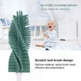 thumbnail image 4 of SOPOTUTU Handle Silicone Cleaning Brush in Green for Bottles, Cups, and Kitchenware Thorough Deep Cleaning, 4 of 5