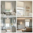 thumbnail image 4 of 1PC 39x64" Cordless Roman Blind Galen Matte fabric, 4 of 21