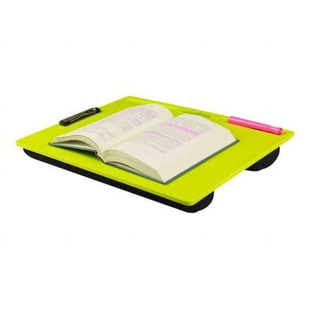 LapGear XL Student LapDesk with clip - Notebook pad - 17" - green