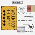 thumbnail image 3 of 5 Stars Would Poop Here Again Bathroom Sign - Tin Signs Vintage, Funny Metal Signs for Bathroom, Toilet and Farm Restroom Wall Decor Art Accessories, Cool Stuff, 8 x 12 inch, 3 of 14