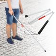 thumbnail image 5 of TWSOUL Walking Cane Folding Guide Cane Blind Cane,Aluminum Cane Cane For Blind People Or People With Serious Visio Cane,127 cm in 4 Sections, 5 of 9