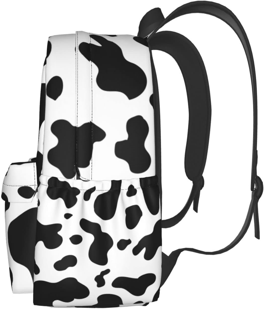 CROPD Cow Print Backpacks School Laptop Computer Backpack Book Bag Travel Hiking Camping Daypack
