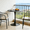 31.5" Black, variant on StnTalk 31.5" Round Dining Table, Modern Tulip Kitchen Table for 2-4, Small Space Pedestal Dining Table with MDF Top for Apartment Dining Room