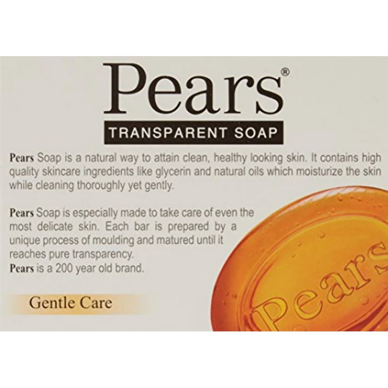 Pears 2024 soap ingredients