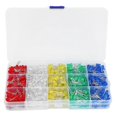 thumbnail image 1 of 500Pcs LED Light Diode Set Anti Corrosion Plastic 5mm Blue Green Yellow White Red, 1 of 3