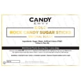 thumbnail image 6 of Candy Envy Gold Rock Candy Sugar Stick, Original Sugar Flavor, 12 Ct. Individually Wrapped, 6 of 6