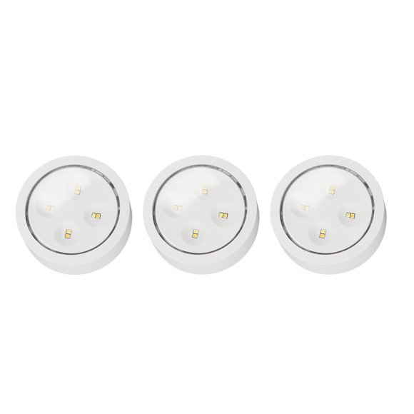 Remote Control Led Light Night Light Abs Under Cabinet Light Stick On Light Led Cabinet Light 3Pcs Remote Control LED Light ABS Night Lamp Home Decoration For Cabinet Kitchen
