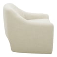 thumbnail image 4 of Moe's Home Collection Kenzie Accent chair Fabric Cream, 4 of 8