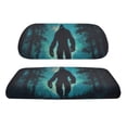 thumbnail image 2 of Pzuqiu Golf Cart Seat Covers Comprehensive Polyester Cloth, Compatible with Outdoor Golf Carts, for 2 Person Seats Golf Carts Ezgo, Sasquatch Forest, 2 of 10
