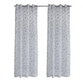 thumbnail image 2 of Tandem Leaf Indoor/Outdoor Grommet Curtain Panel 54" x 96" in Grey, 2 of 6