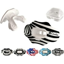 COOLLO Sports Lip Guard Mouthguard MAXX/ Might Football & High Impact Sports Lip Protector Adults & Youth (Strap Included)