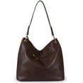 thumbnail image 5 of Montana West Purses for Women Hobo Shoulder Handbags with Zipper, Coffee, 5 of 7