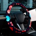 thumbnail image 6 of Electrocardiogram Steering Wheel Cover 14.5 Inch Printing PVC Leather Auto Accessories Car Wheel Covers Steering Wheel Covers, 6 of 6