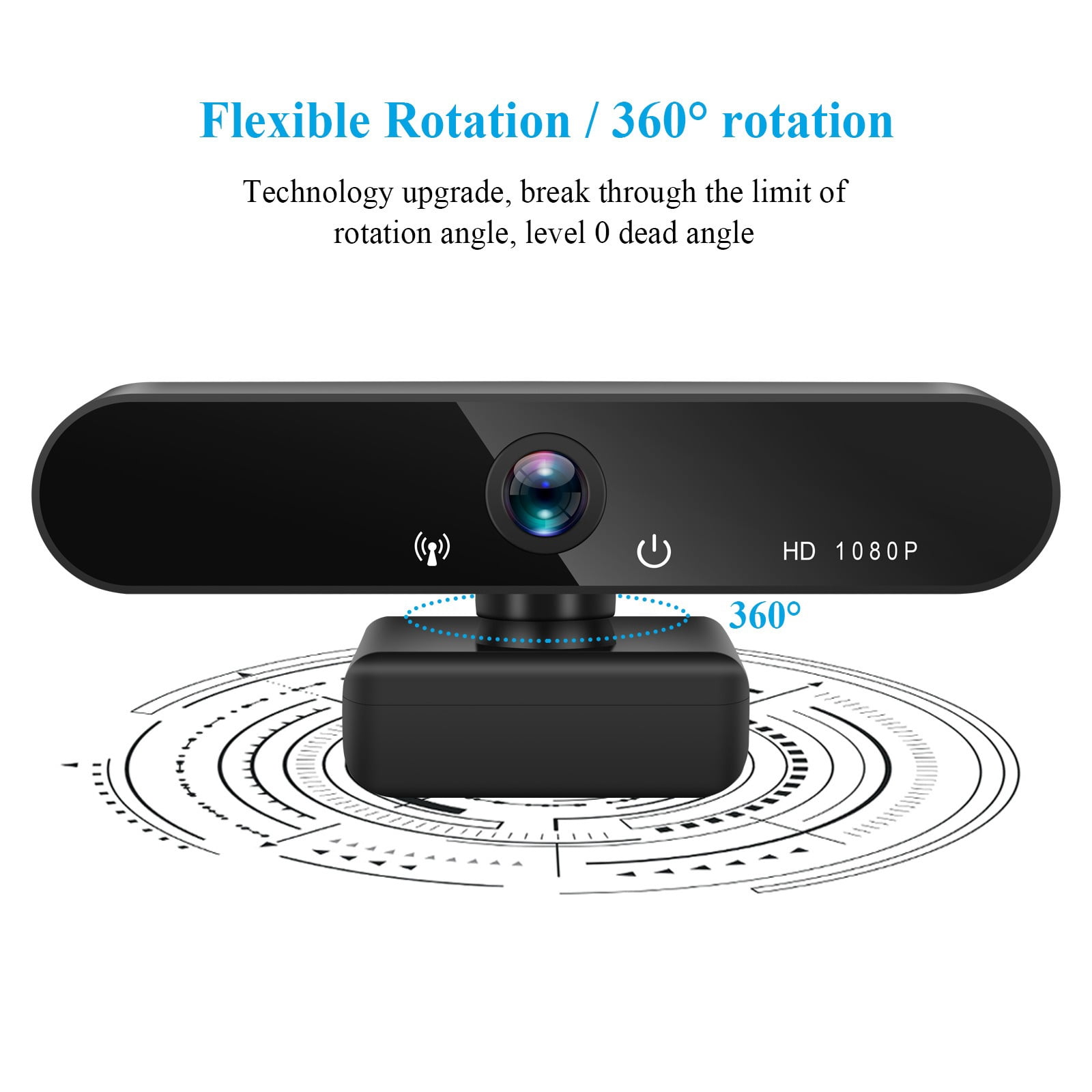 1080P 2K 4K Computer Webcam for Home Video Calling Company Online Meeting 30fps Microphone Compatible Multiple Systems