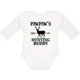 thumbnail image 3 of Inktastic Pawpaw Hunting Buddy Bow Hunter Boys or Girls Long Sleeve Baby Bodysuit, 3 of 5