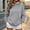 Gray, variant on Vrorvz Hooded Sweatshirts for Womens Long Sleeve Crew Neck Shirts Solid Color Casual Loose Sweatshirt