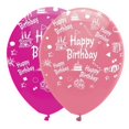 thumbnail image 1 of Creative Party Ballons Joyeux Anniversaire en Latex (Lot de 6), 1 of 2
