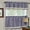 Navy Blue, variant on Country Farmhouse Complete 3 Pc. Plaid Checkered Café Kitchen Curtain Tier & Valance Set - Assorted Colors & Sizes