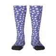 thumbnail image 2 of Picia Women Crew Soft Moisture-wicking Socks Daisies Flowers Pattern Design Cotton Socks, One Size fit All, 2 of 9